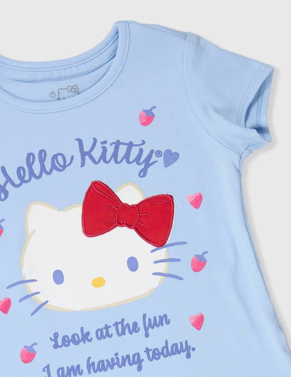 Conjunto Casual Hello Kitty Hello Kitty De Algodón Para Infantil Niña