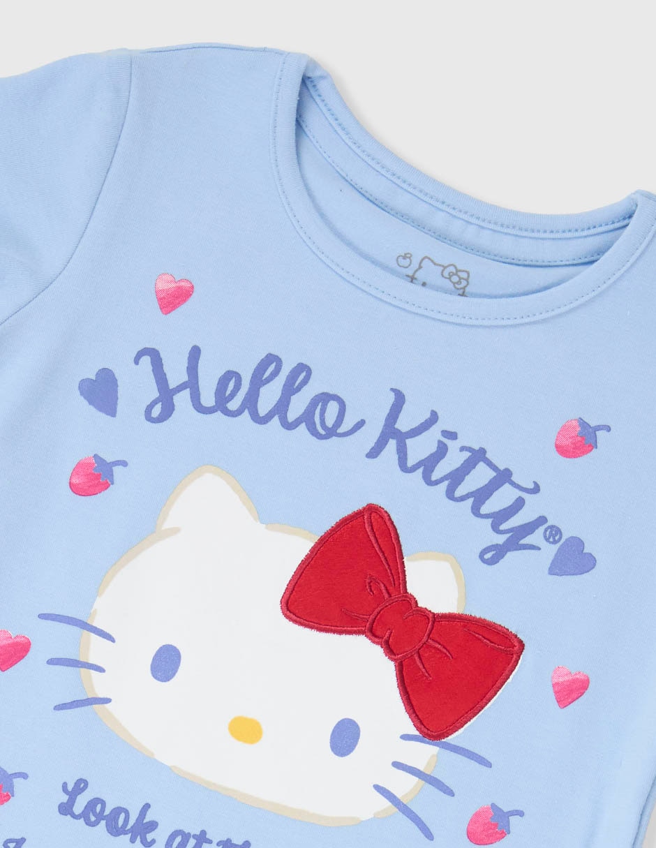 Conjunto Casual Hello Kitty Hello Kitty De Algodón Para Infantil Niña