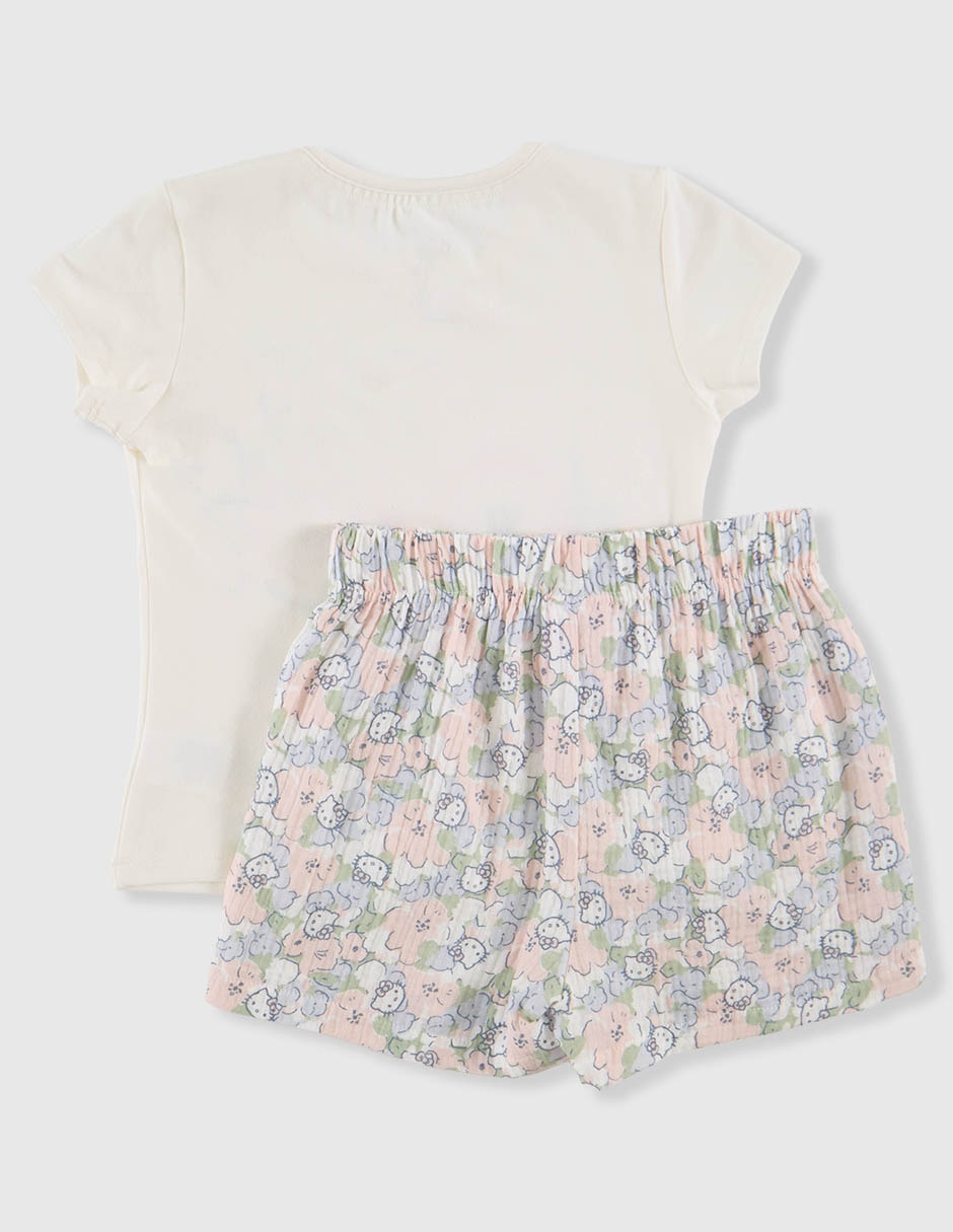 Playera manga regular infantil niña 2