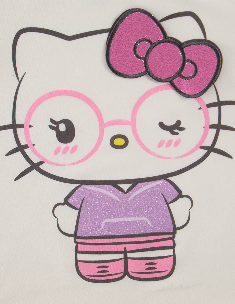 Playera manga regular infantil niña 3