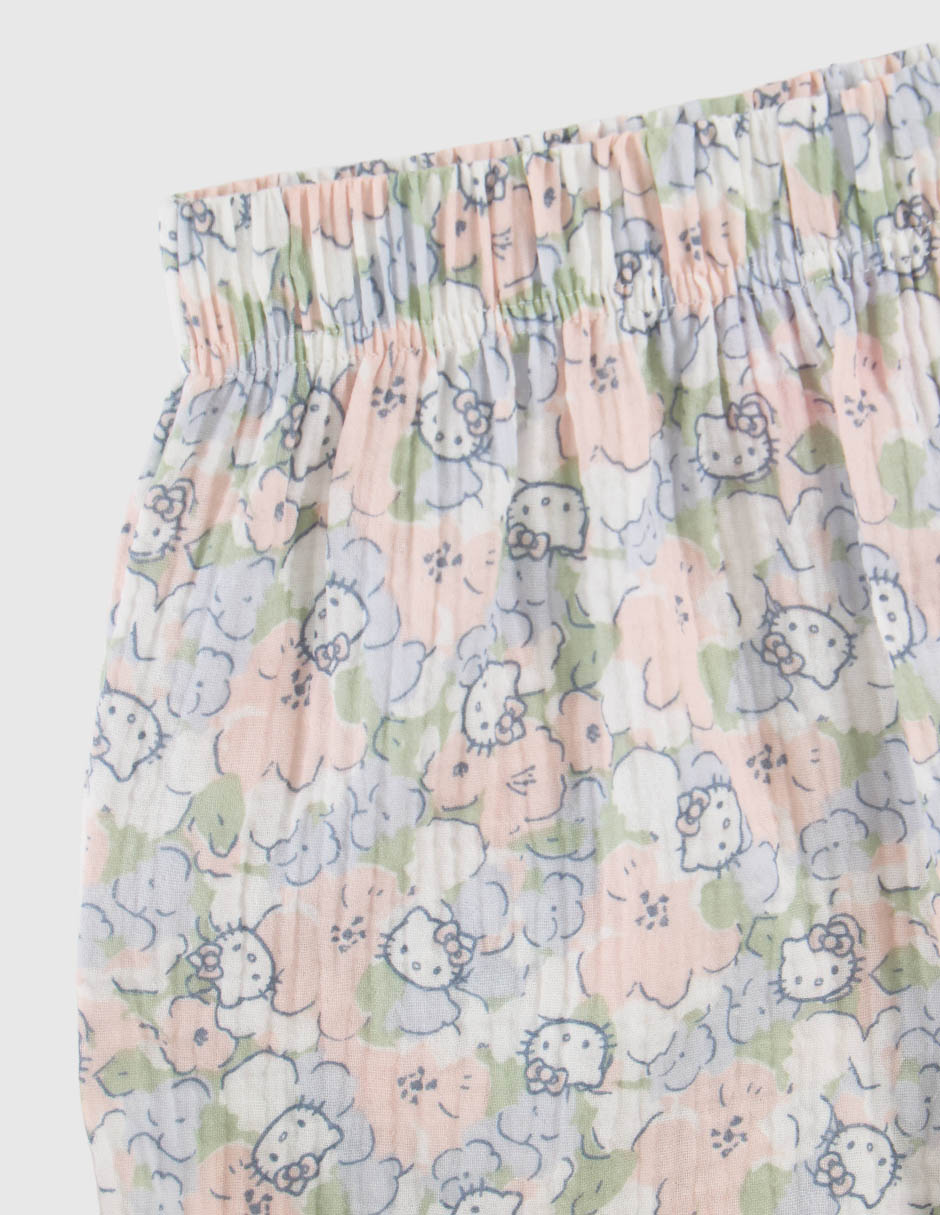 Playera manga regular infantil niña 4