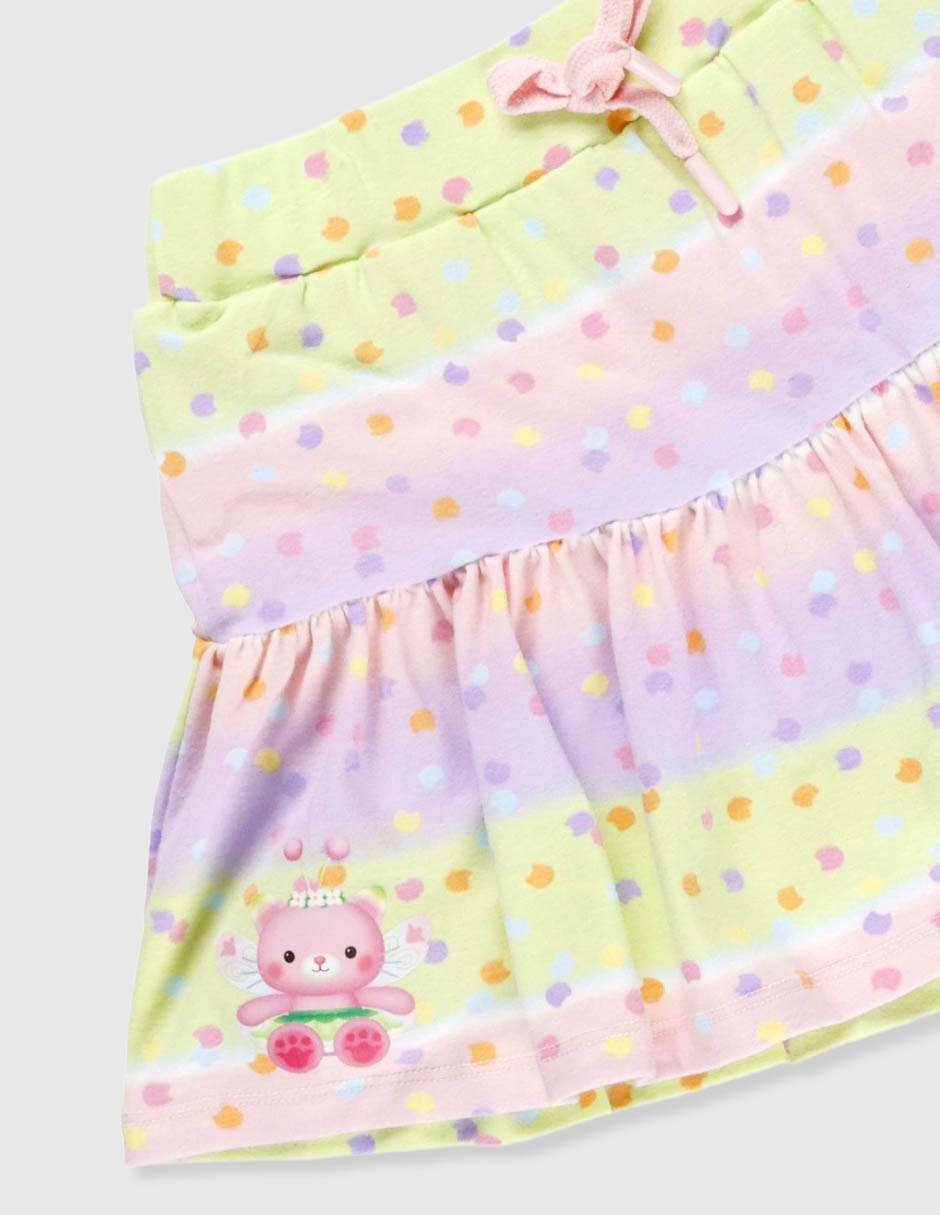 Conjunto casual gabby's dollhouse gabbys de algodón infantil niña