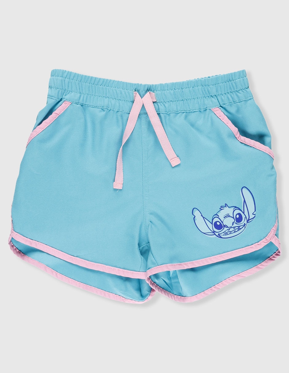 Salida de playa short Disney con bolsillos para niña