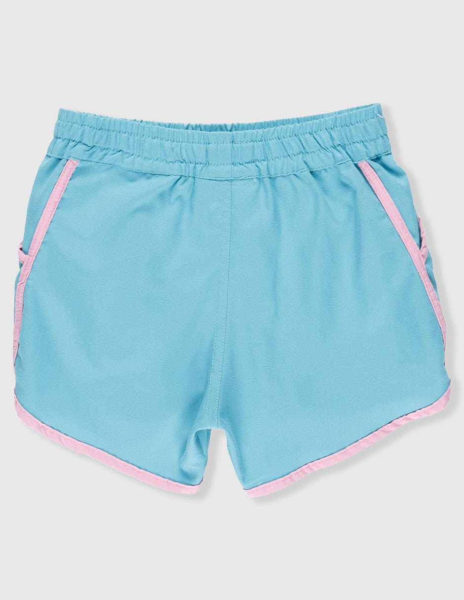 Salida de playa short Disney con bolsillos para niña