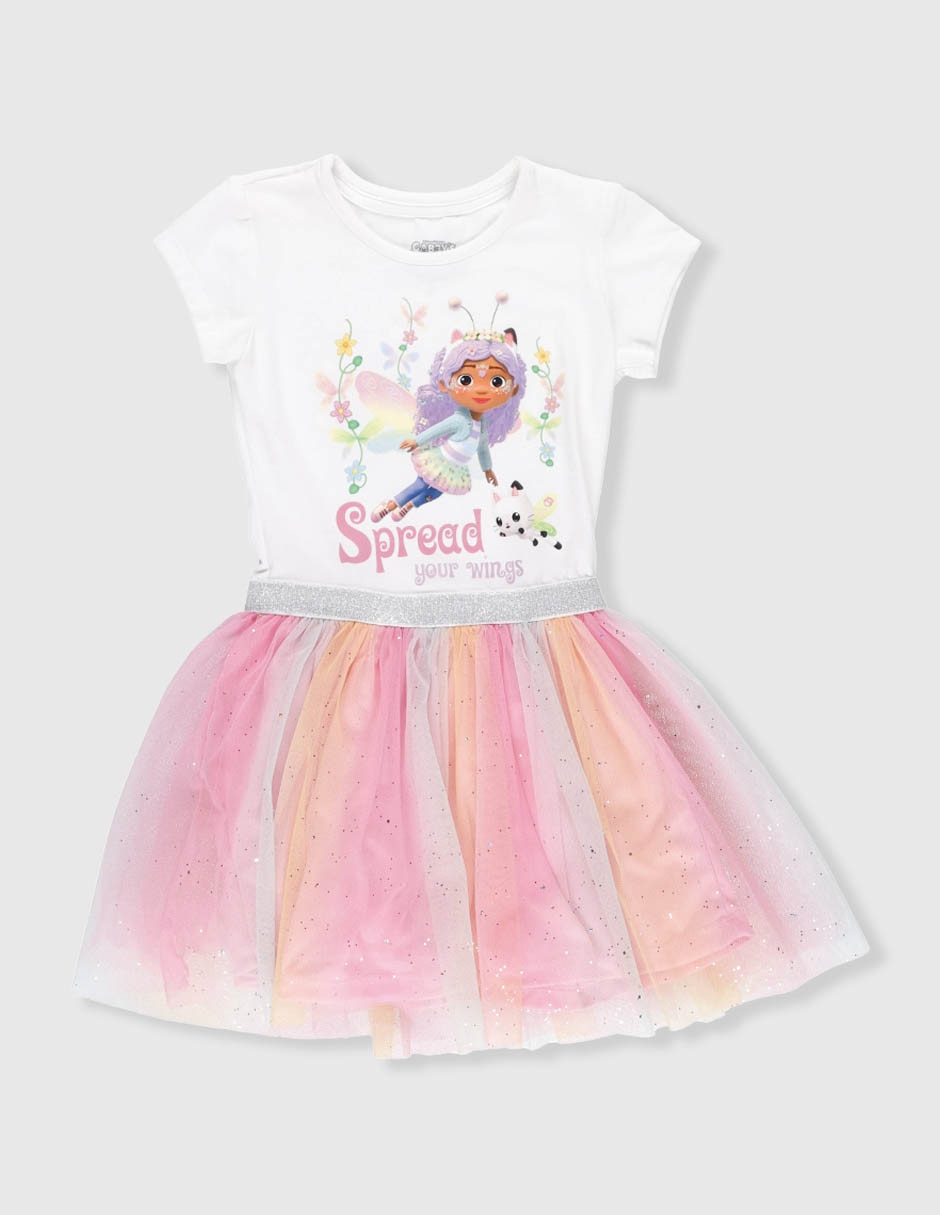 Vestido gabbys manga regular infantil niña Vestido gabbys manga regular infantil niña