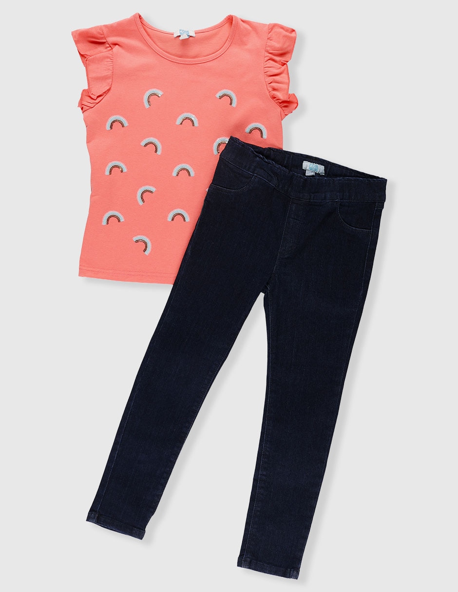 Conjunto de algodón para Niña