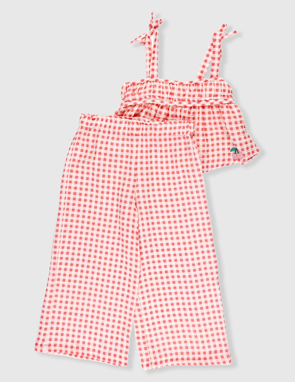 Conjunto casual x y acrílico infantil niña Conjunto casual x y acrílico infantil niña