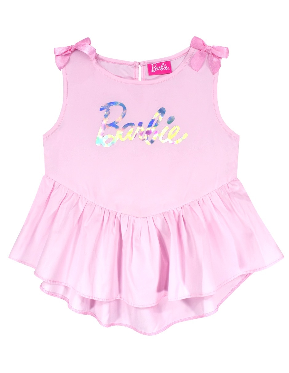 Playera sin mangas para niña 1