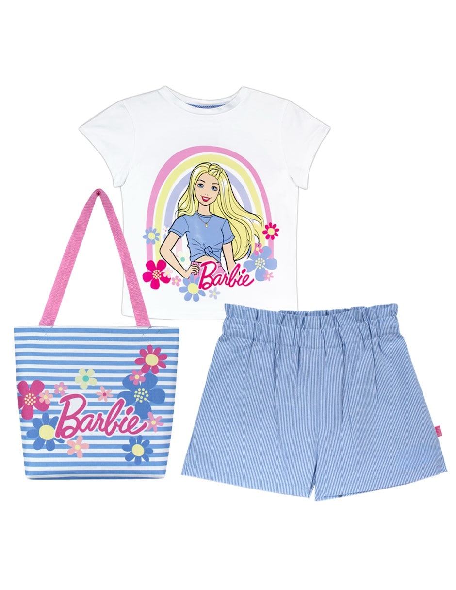 Conjunto Barbie para niña