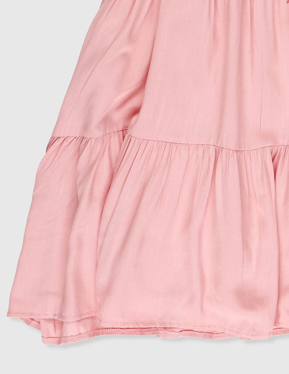 Vestido Chersi manga mariposa para niña