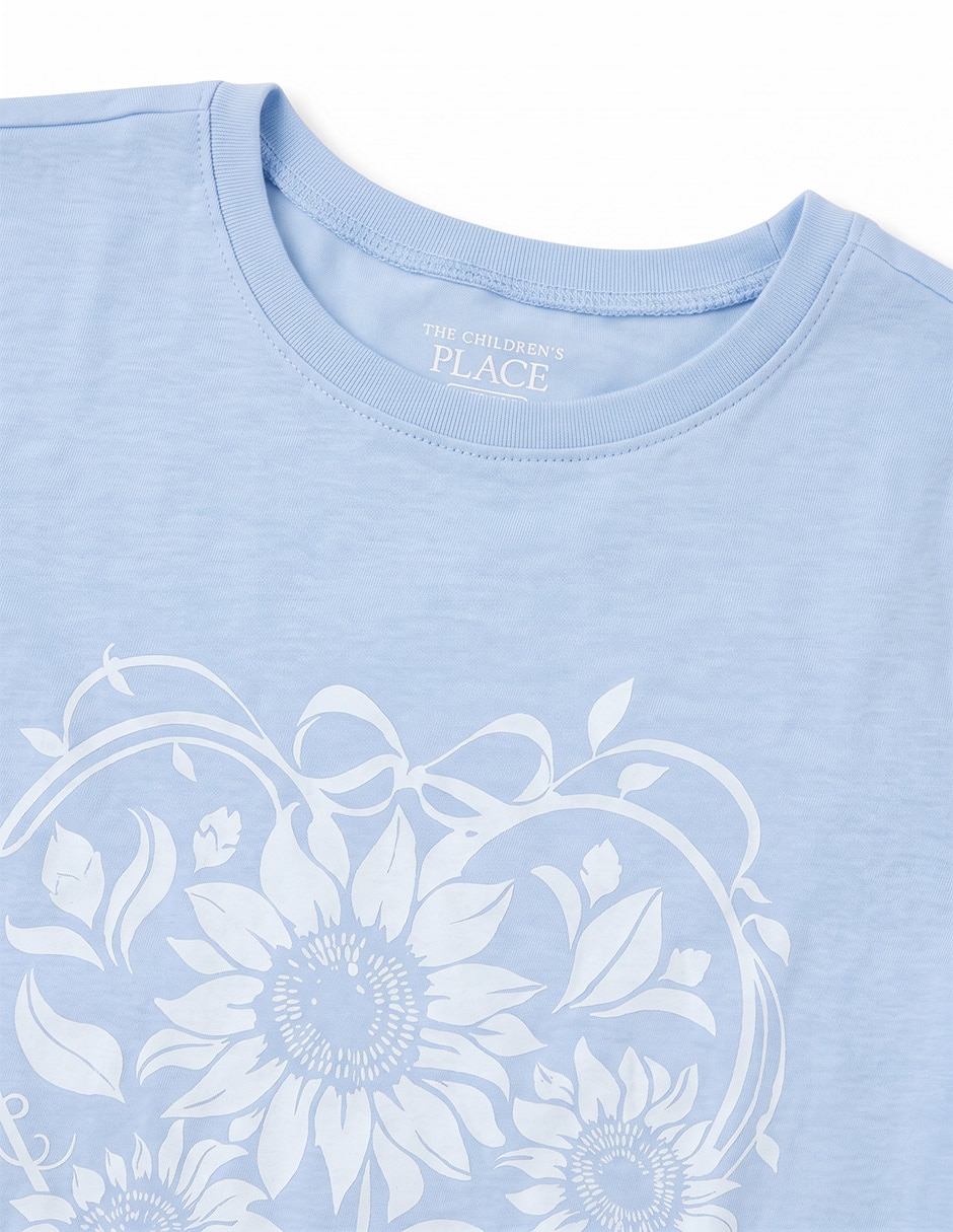 Playera manga corta para niña 3