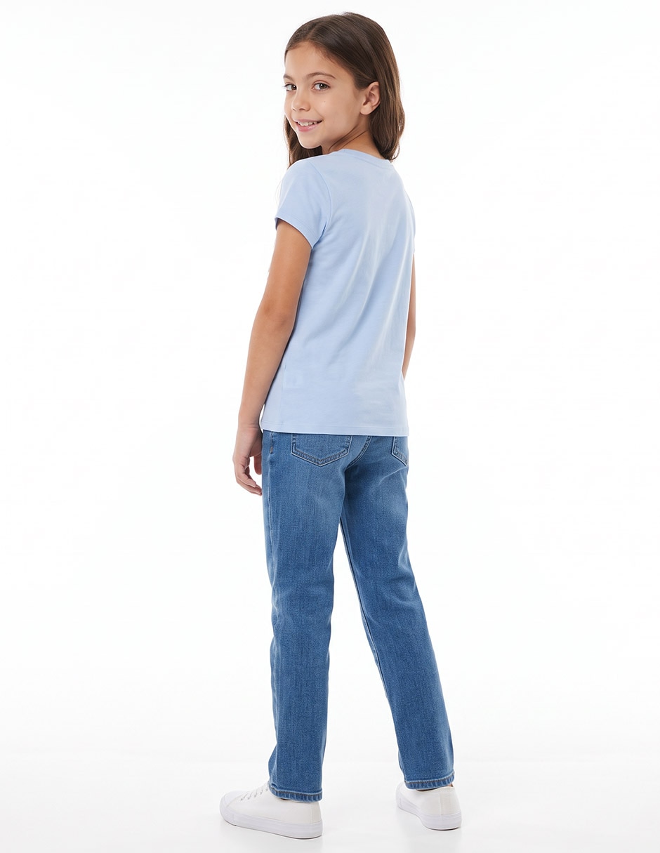 Playera manga corta para niña 6