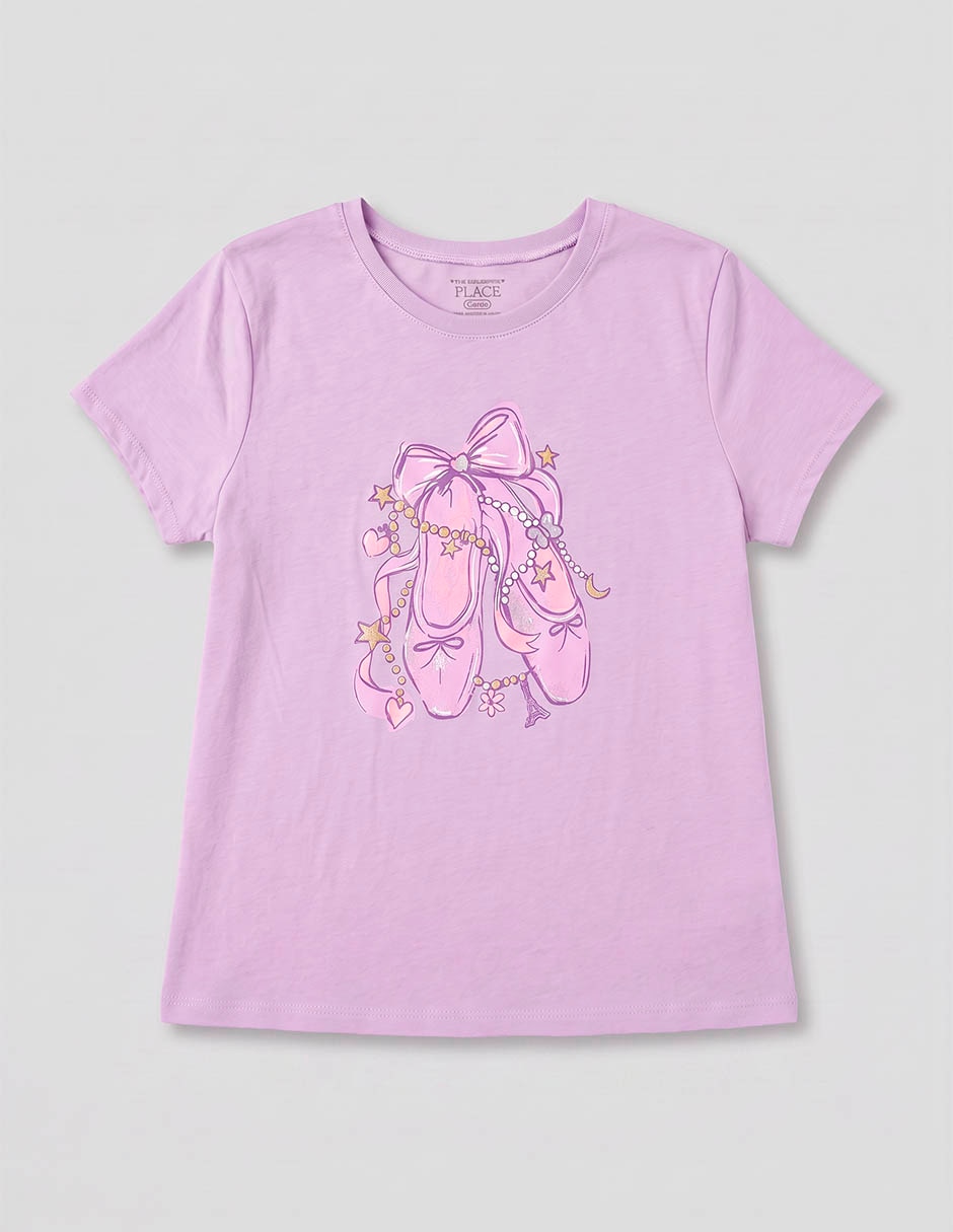 Playera manga corta para niña 3