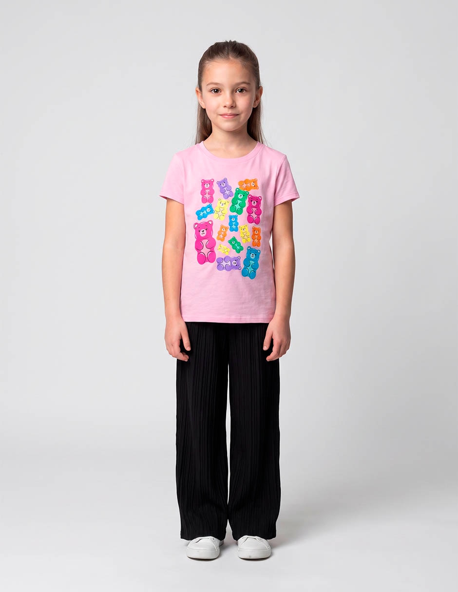 Playera manga corta para niña 2
