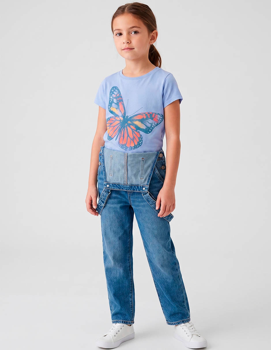 Playera manga corta para niña Playera manga corta para niña