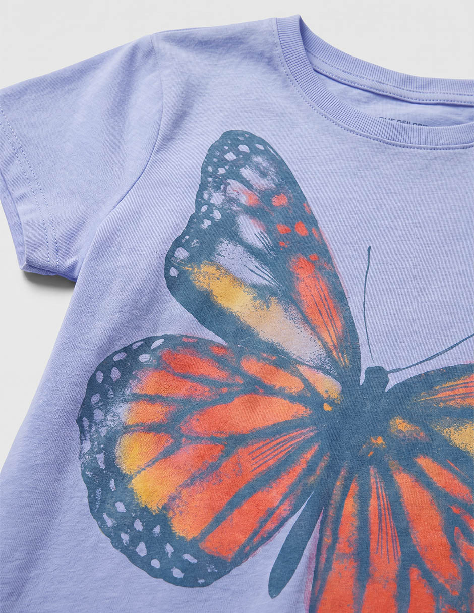 Playera manga corta para niña 5