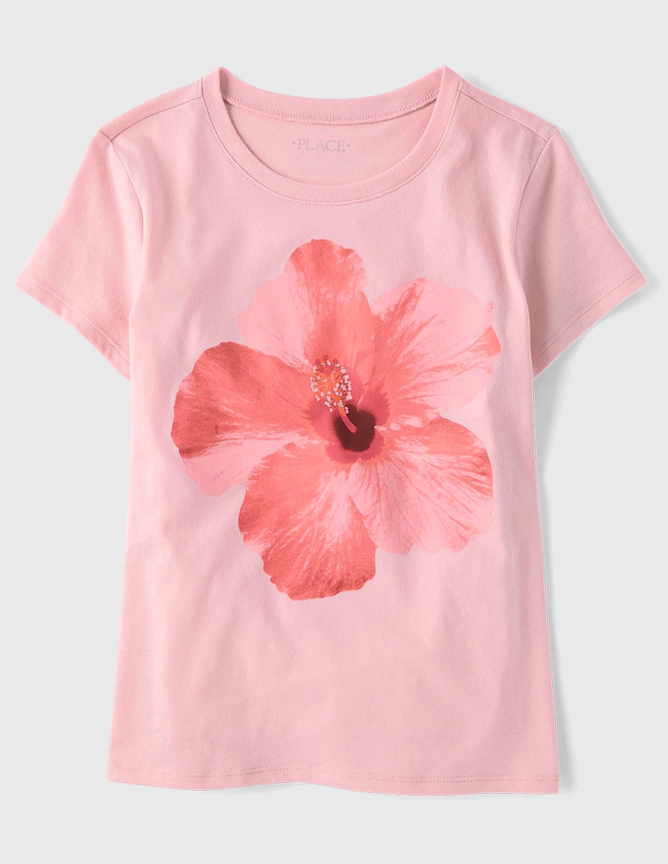 Playera manga corta para niña Playera manga corta para niña