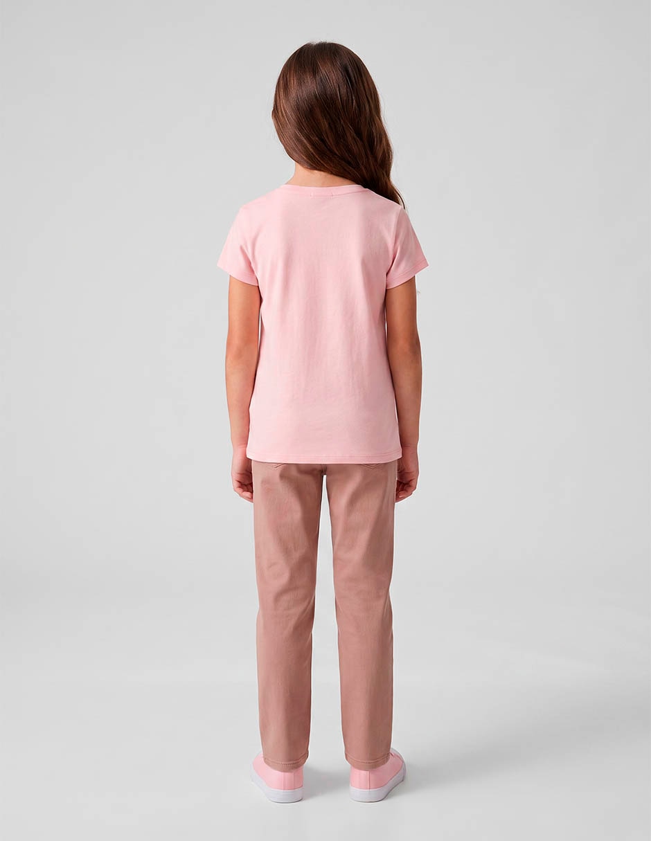 Playera manga corta para niña 6