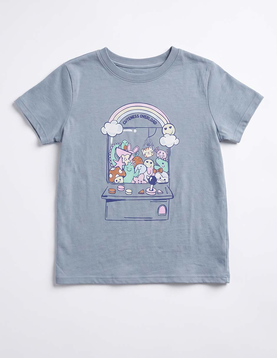 Playera manga corta para niña 4