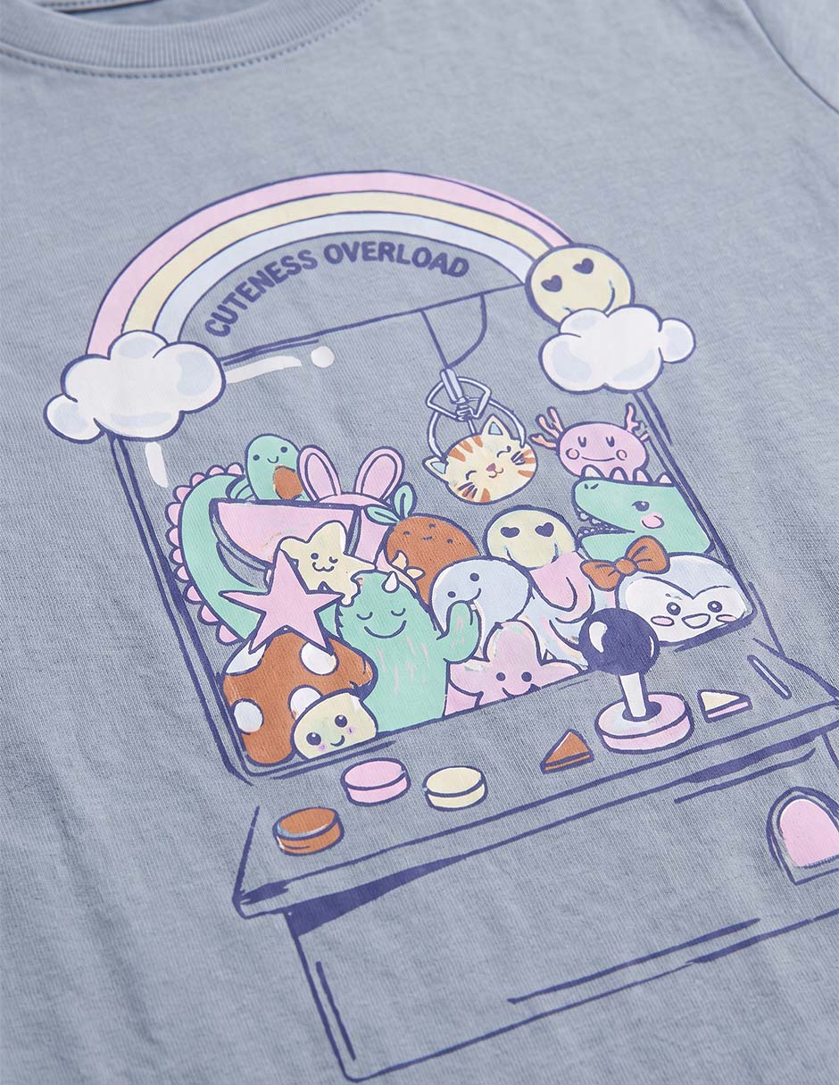 Playera manga corta para niña 2