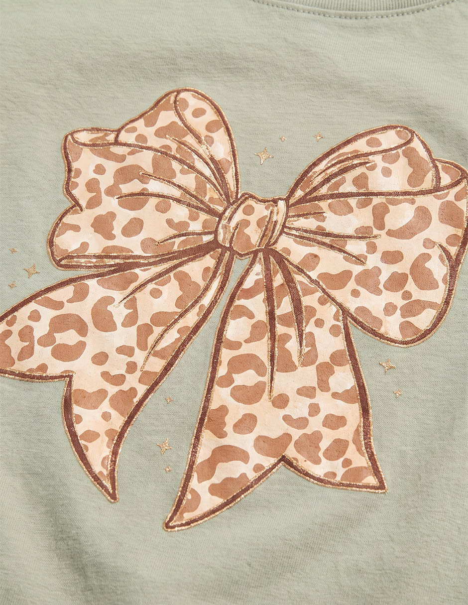Playera manga corta para niña 5
