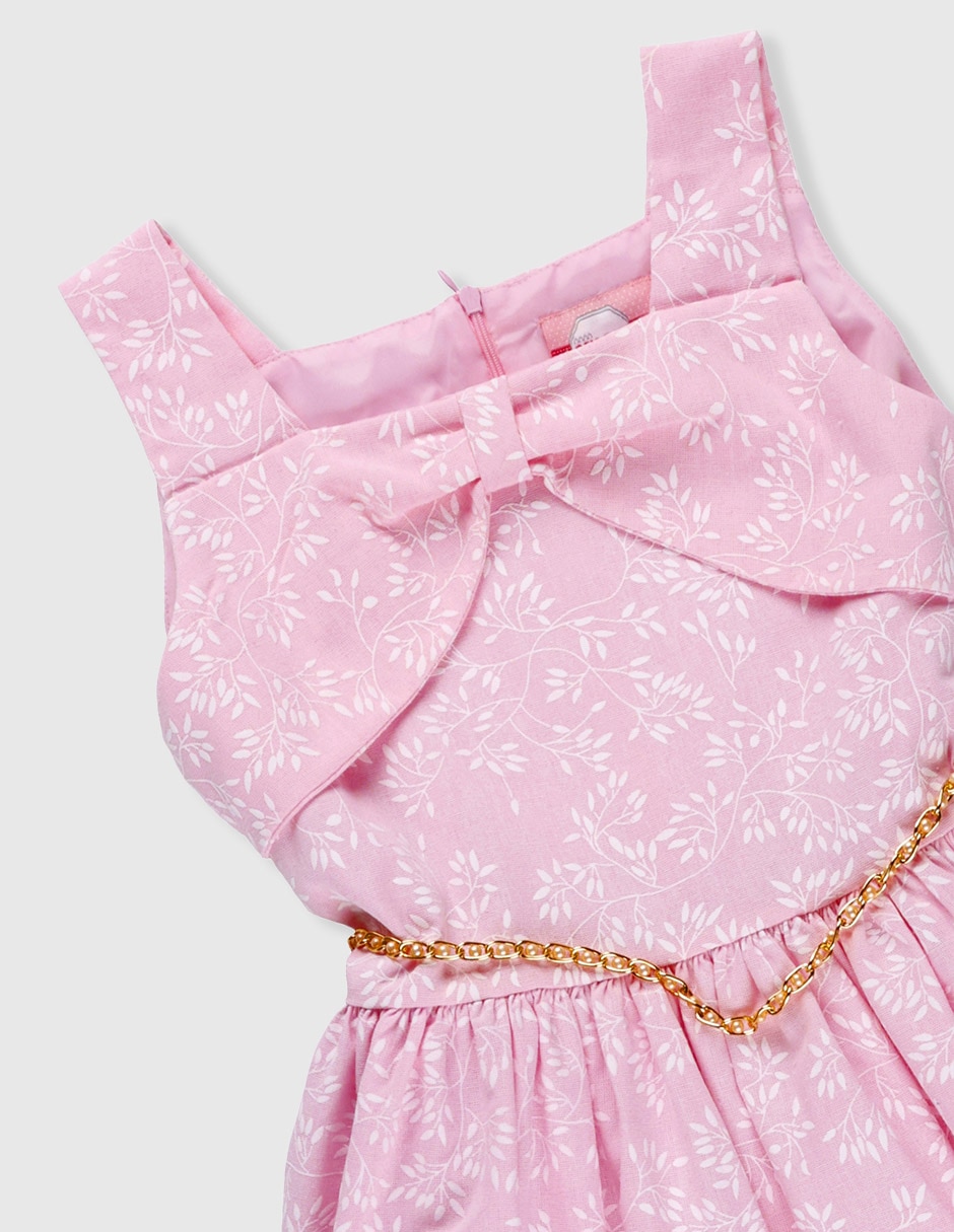Vestido sin manga para niña 10