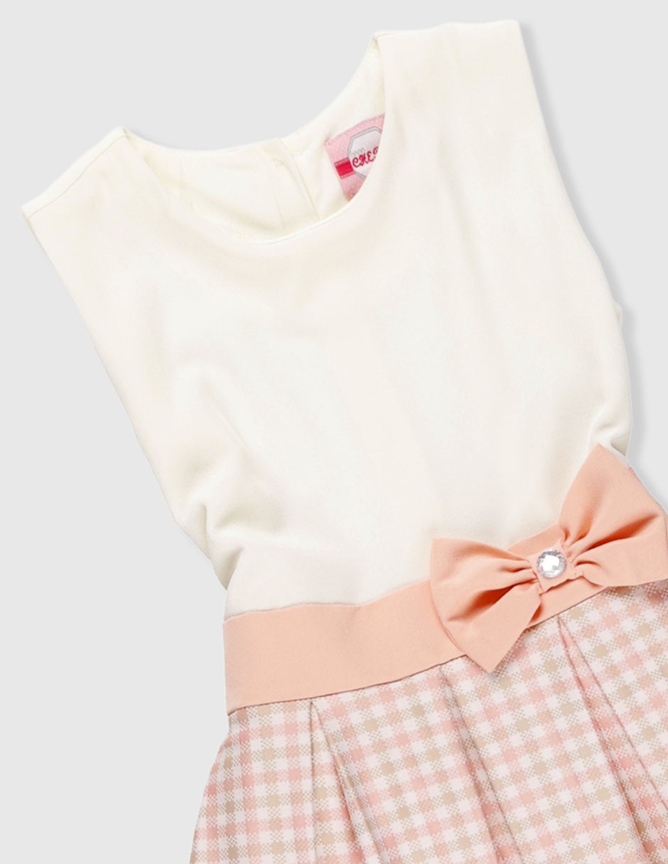 Vestido casual sin manga para niña 3