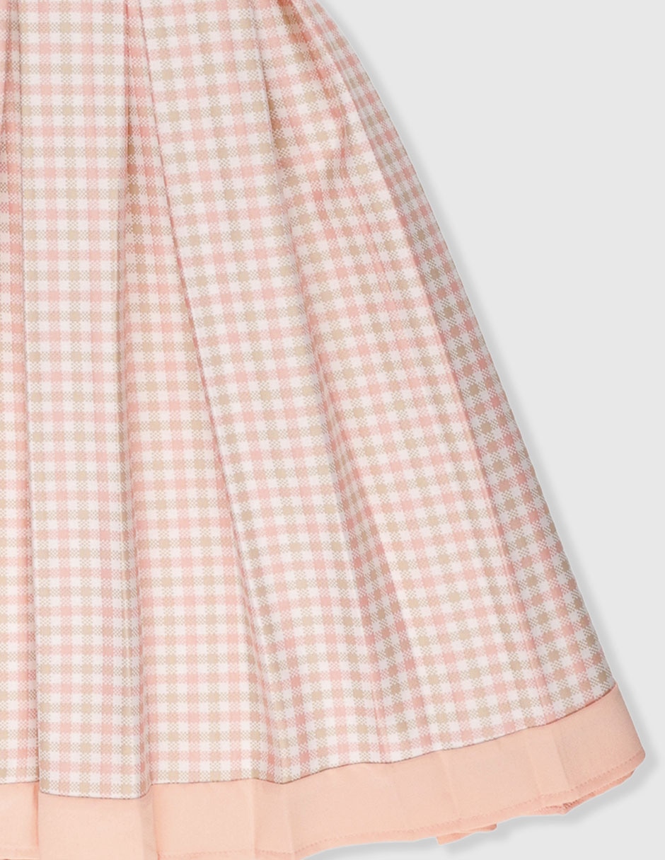 Vestido casual sin manga para niña 4