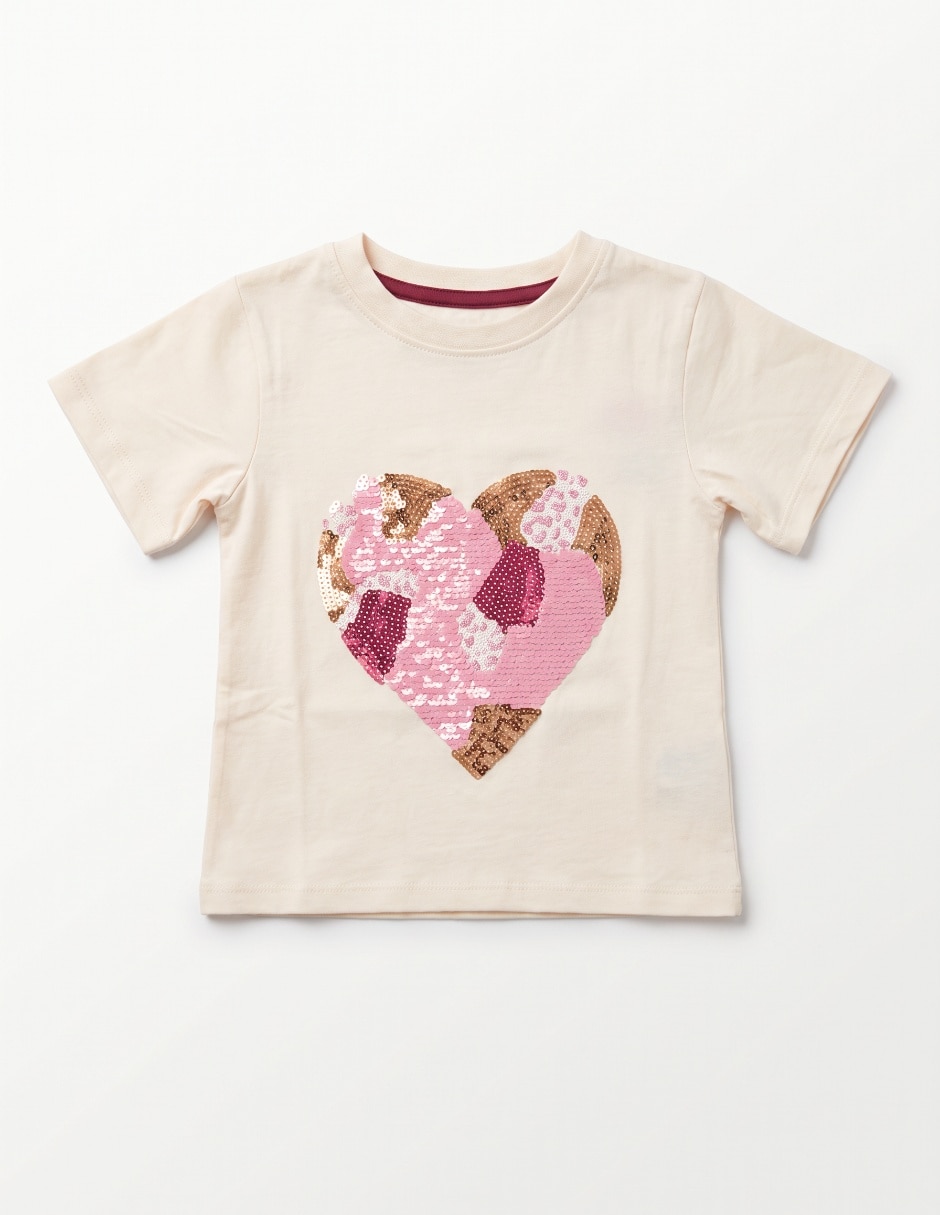 Playera manga corta para niña 3