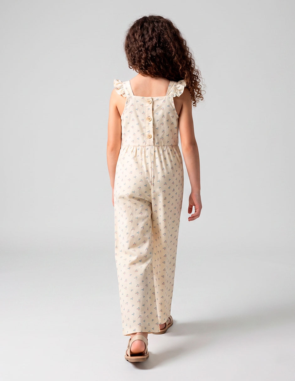 Jumpsuit de algodón para niña 6