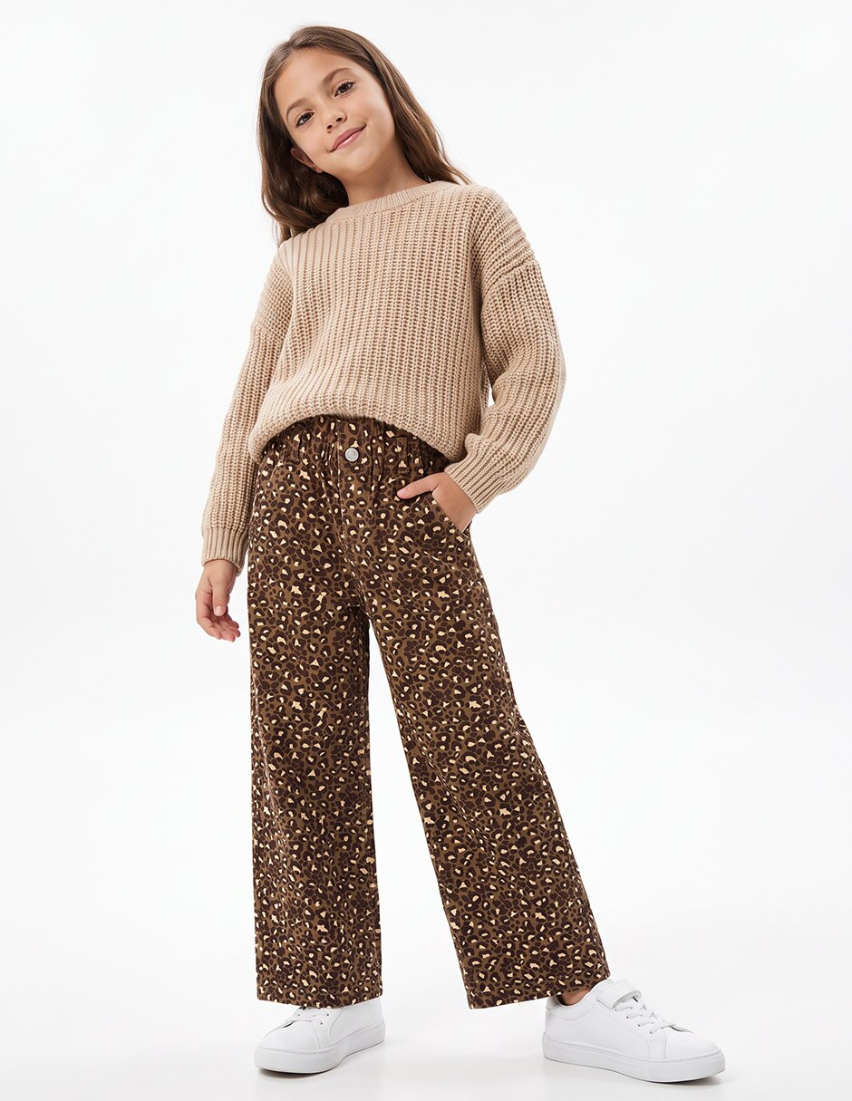 Pantalón relaxed para niña 5