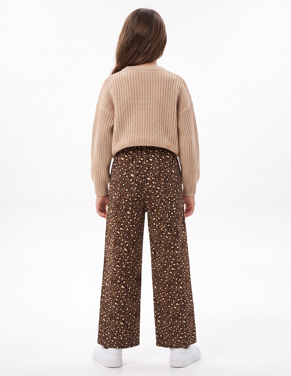 Pantalón relaxed para niña 6