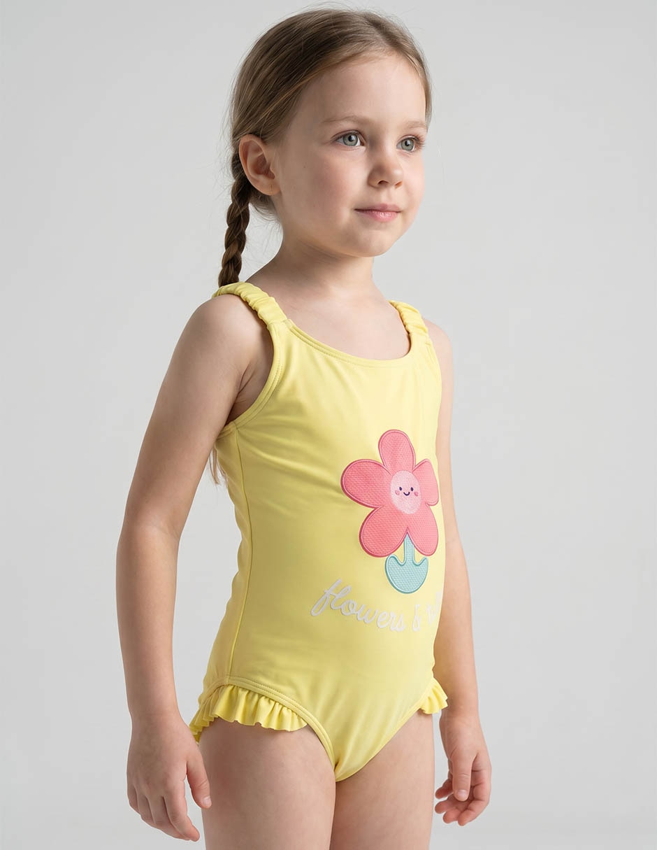 Traje de baño completo Piquenique para niña