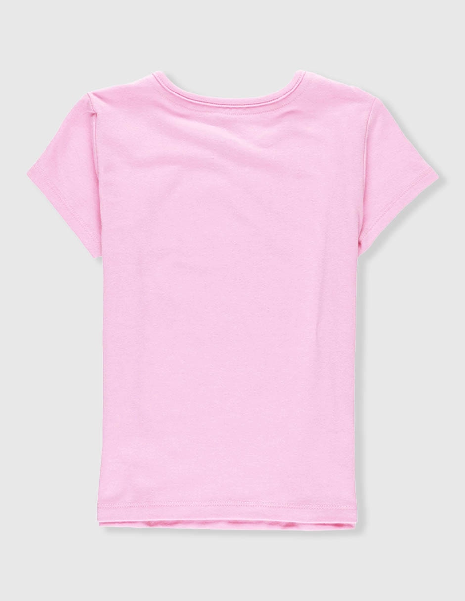 Playera Kpop manga corta para niña