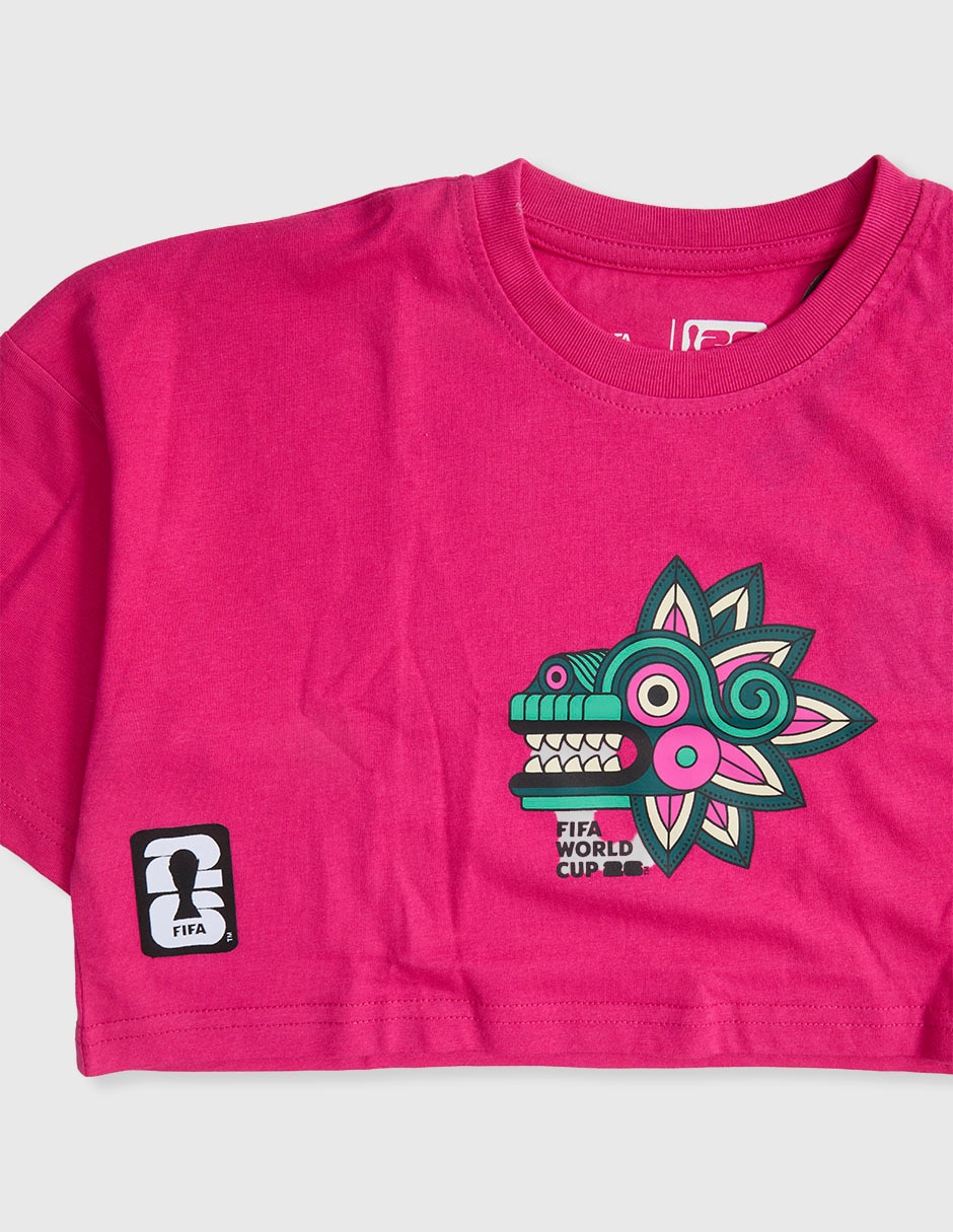 Playera fifa manga corta infantil niña