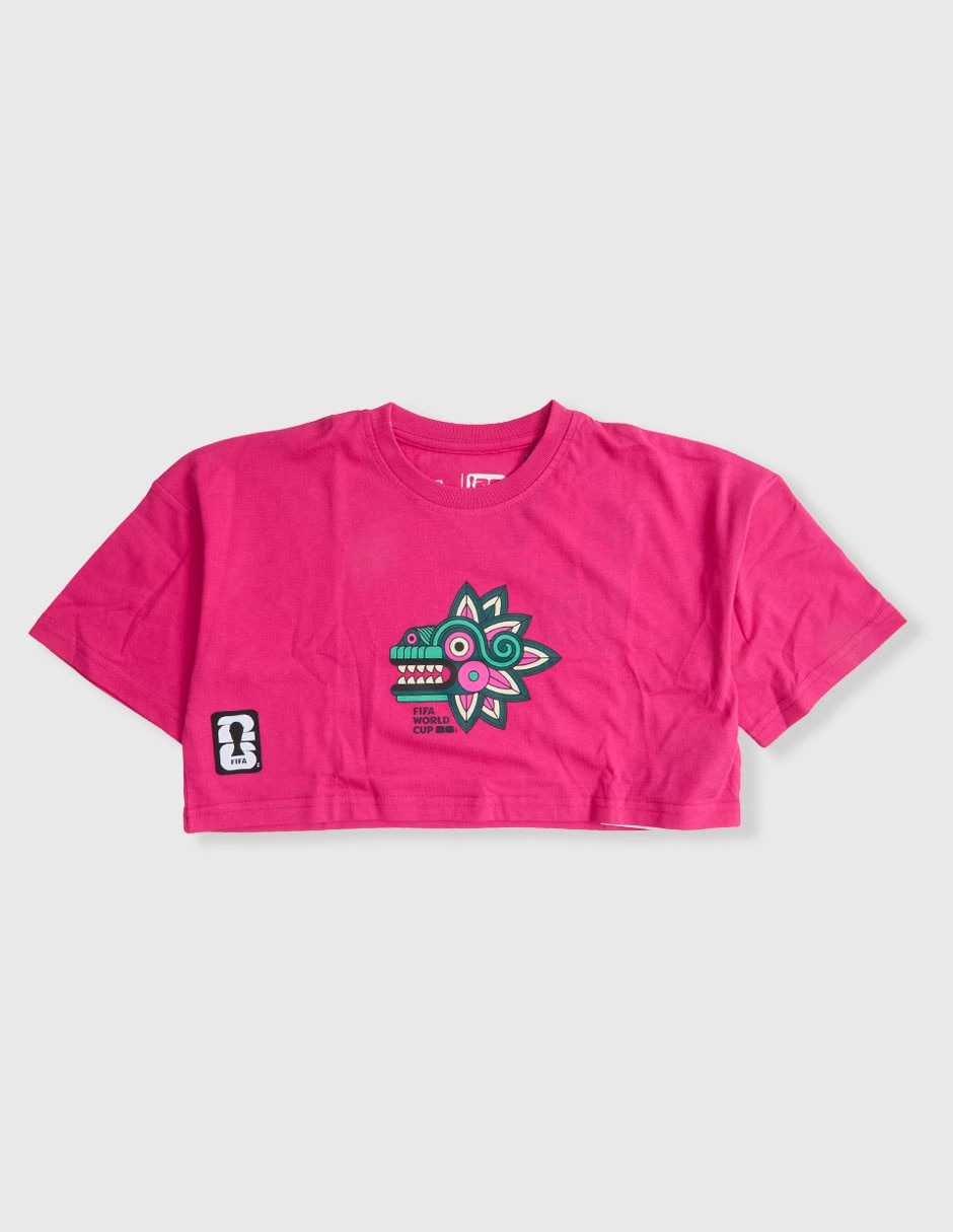 Playera fifa manga corta infantil niña