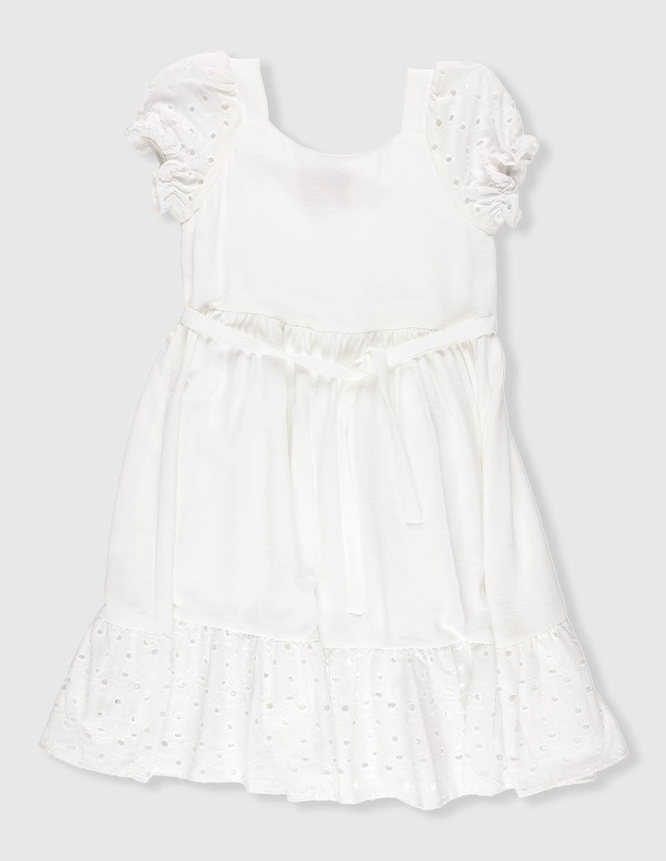 Vestido chersi manga globo para niña