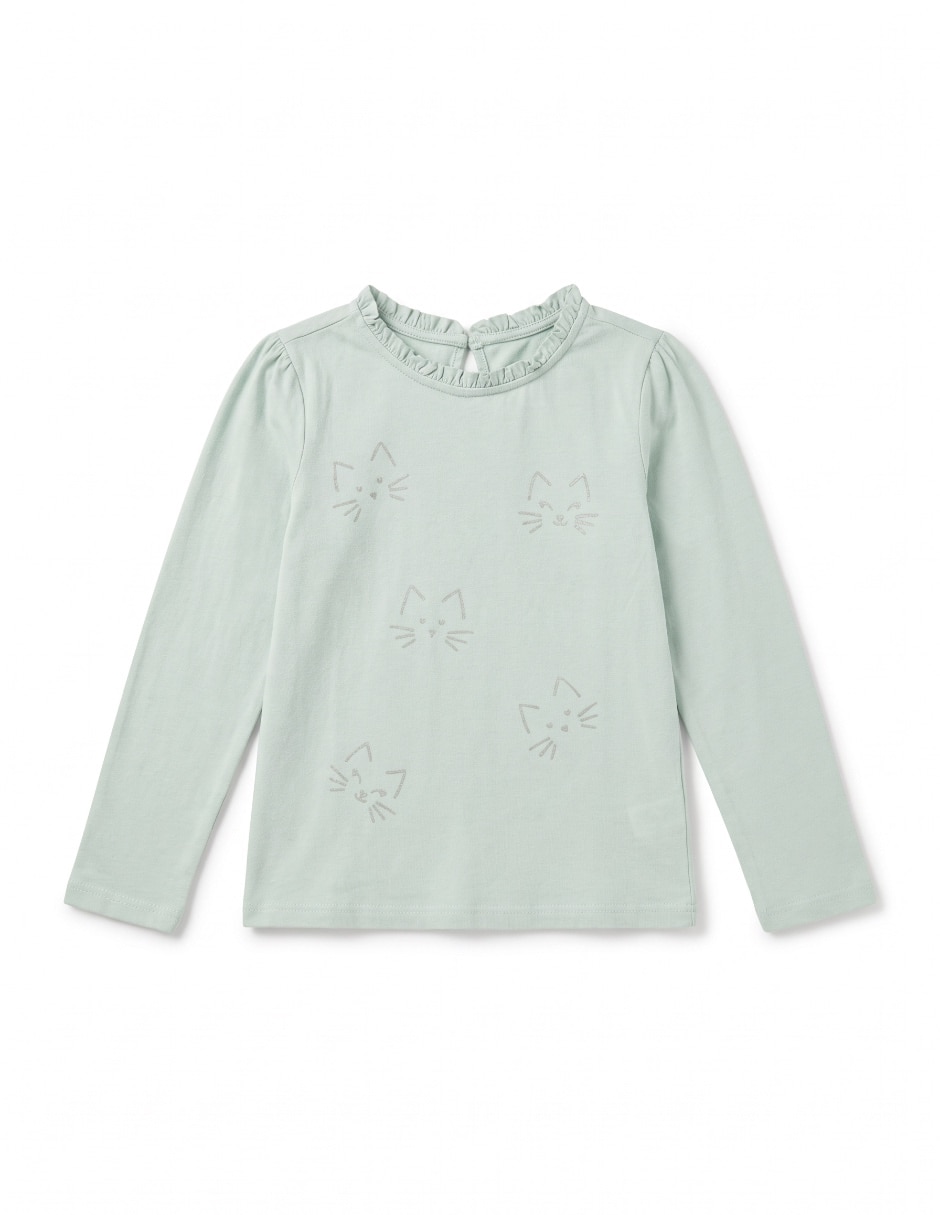 Playera manga larga para niña 3