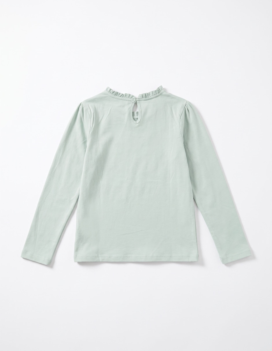 Playera manga larga para niña 4