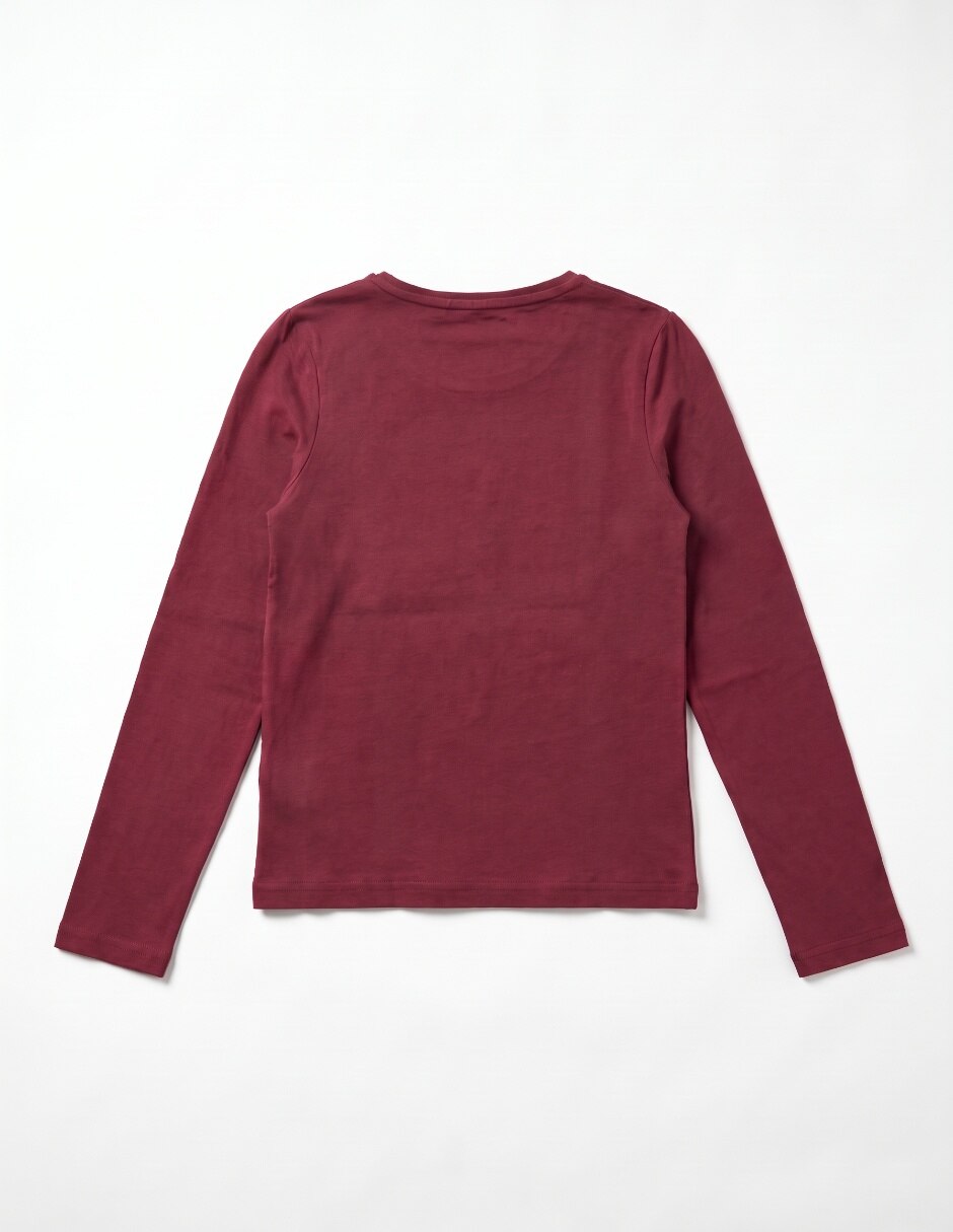 Playera manga larga para niña 4