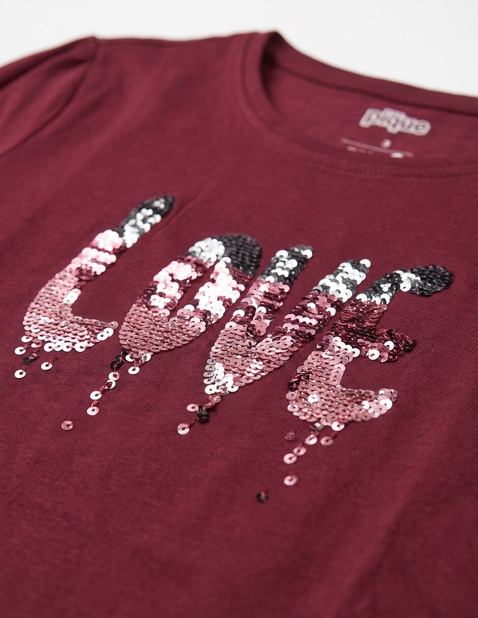 Playera manga larga para niña 5