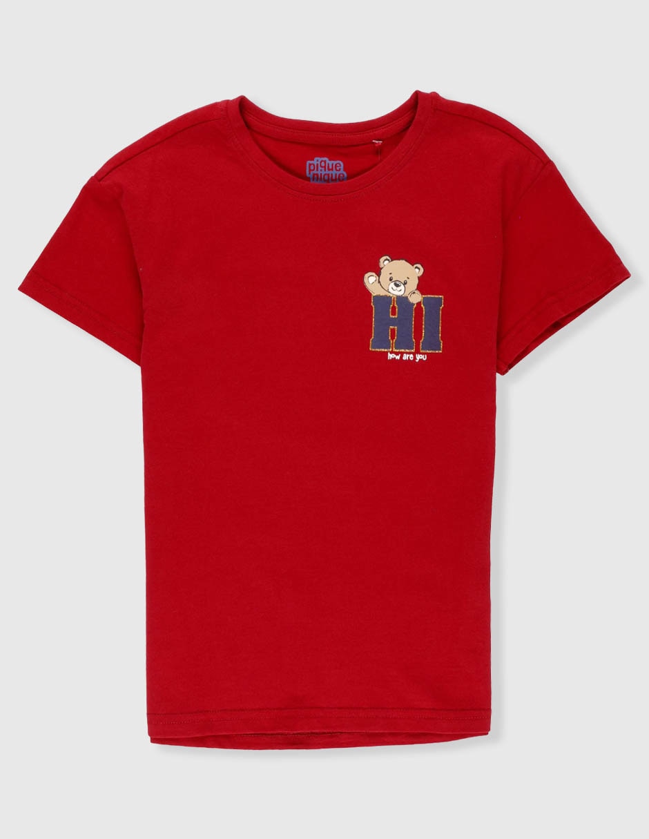 Playera manga corta para niña 2