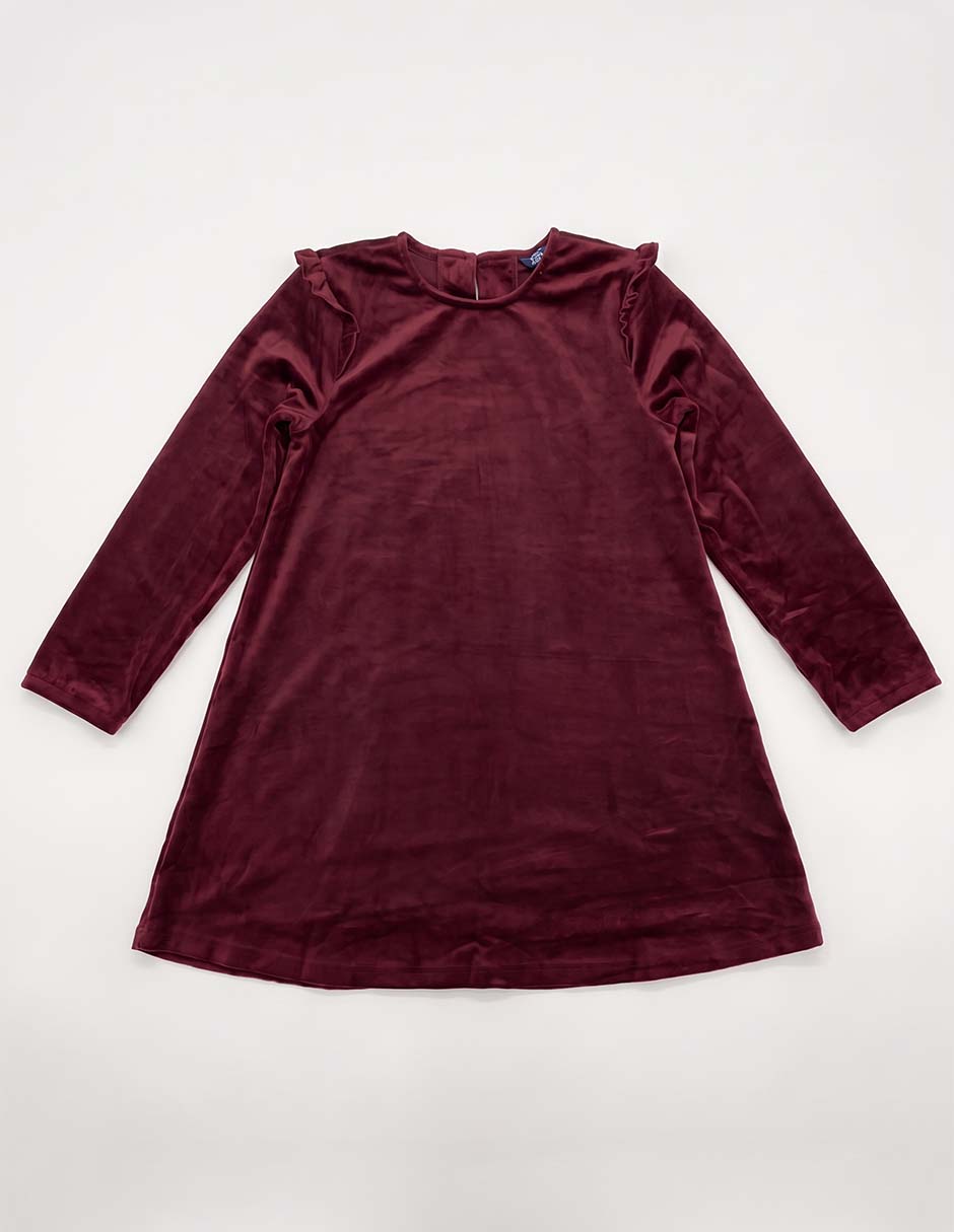 Vestido manga larga para niña 1