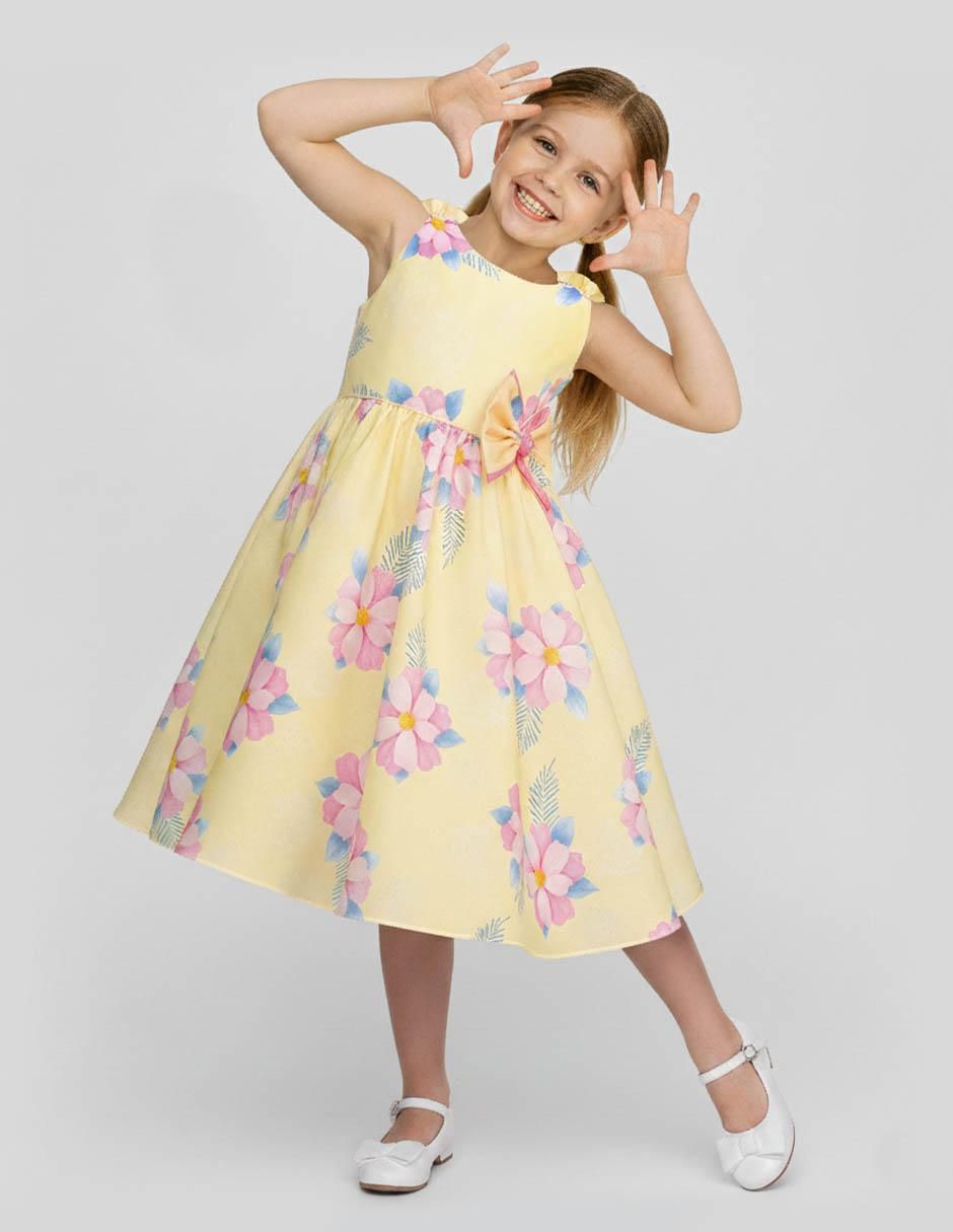 Vestido sin manga para niña Vestido sin manga para niña