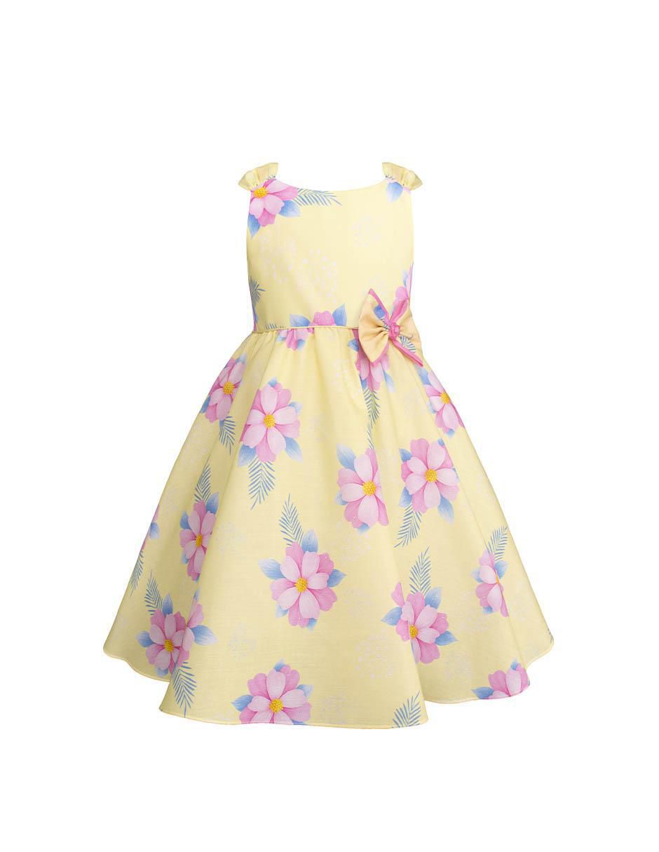 Vestido sin manga para niña