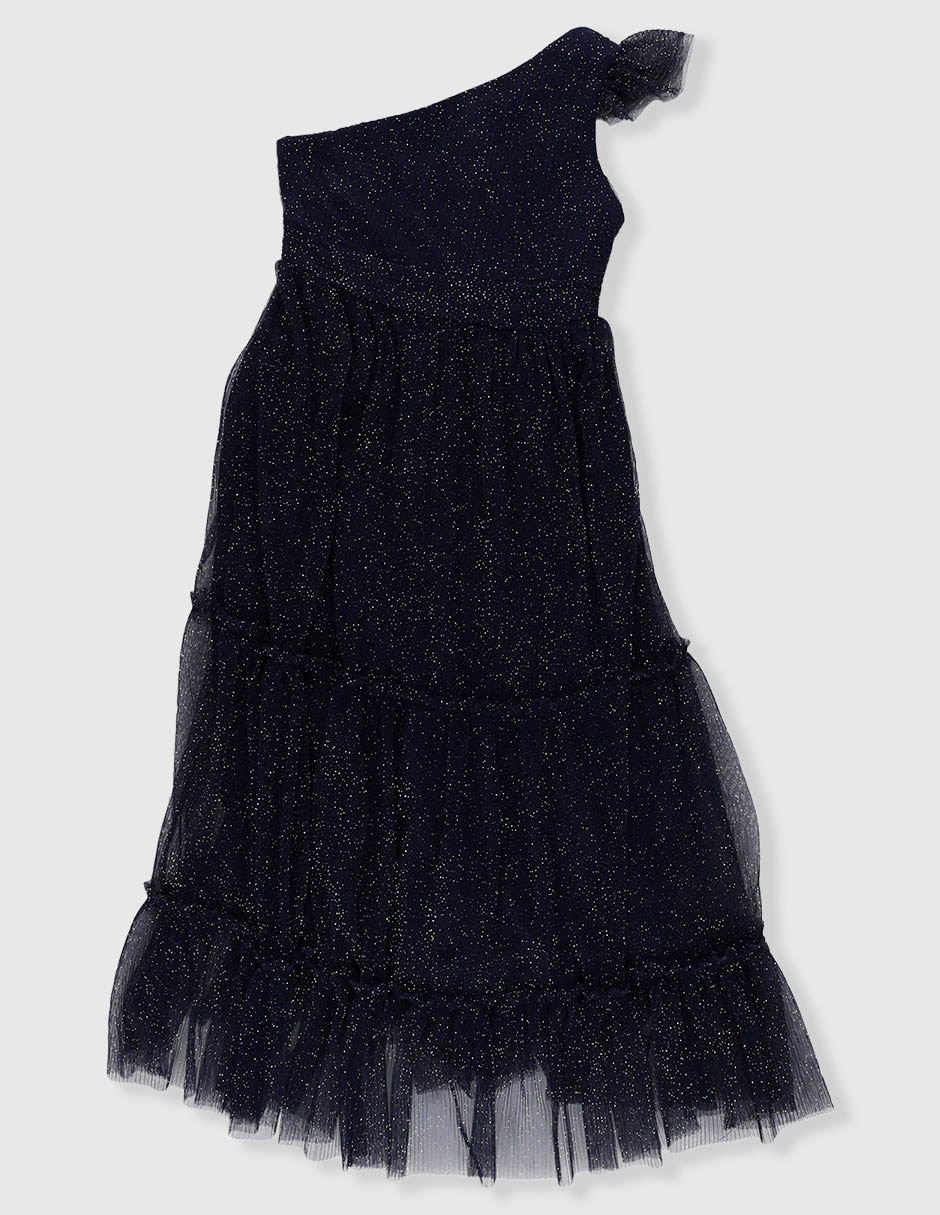 Vestido manga una manga para niña 2