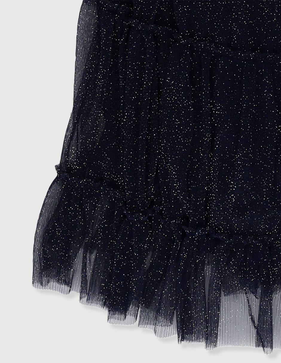 Vestido manga una manga para niña 5