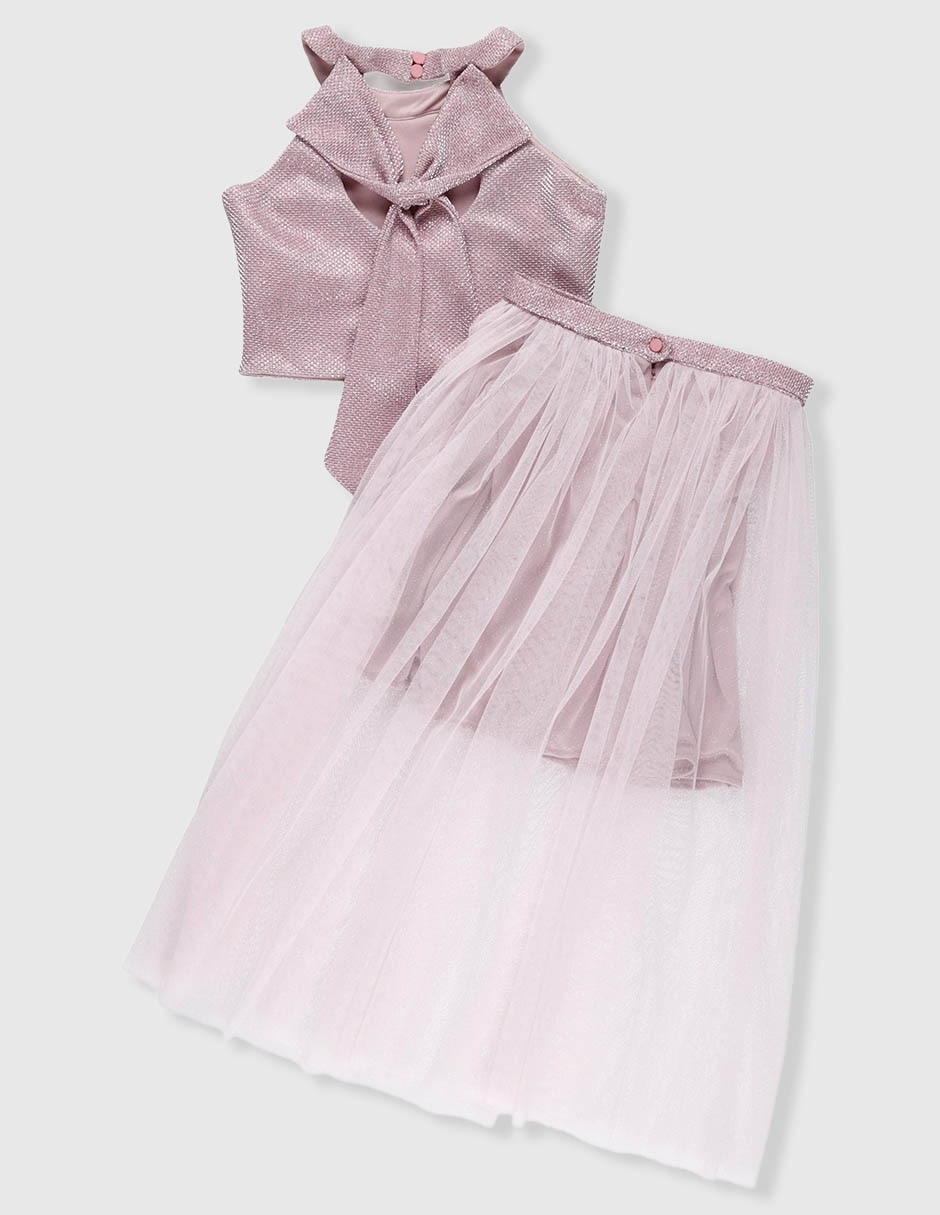 Vestido Pink & Violet para niña
