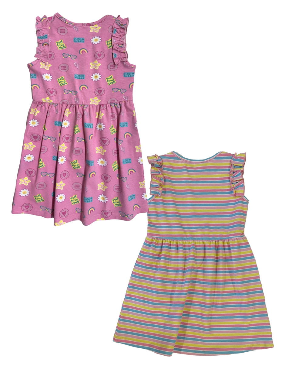 Set vestido para niña 4