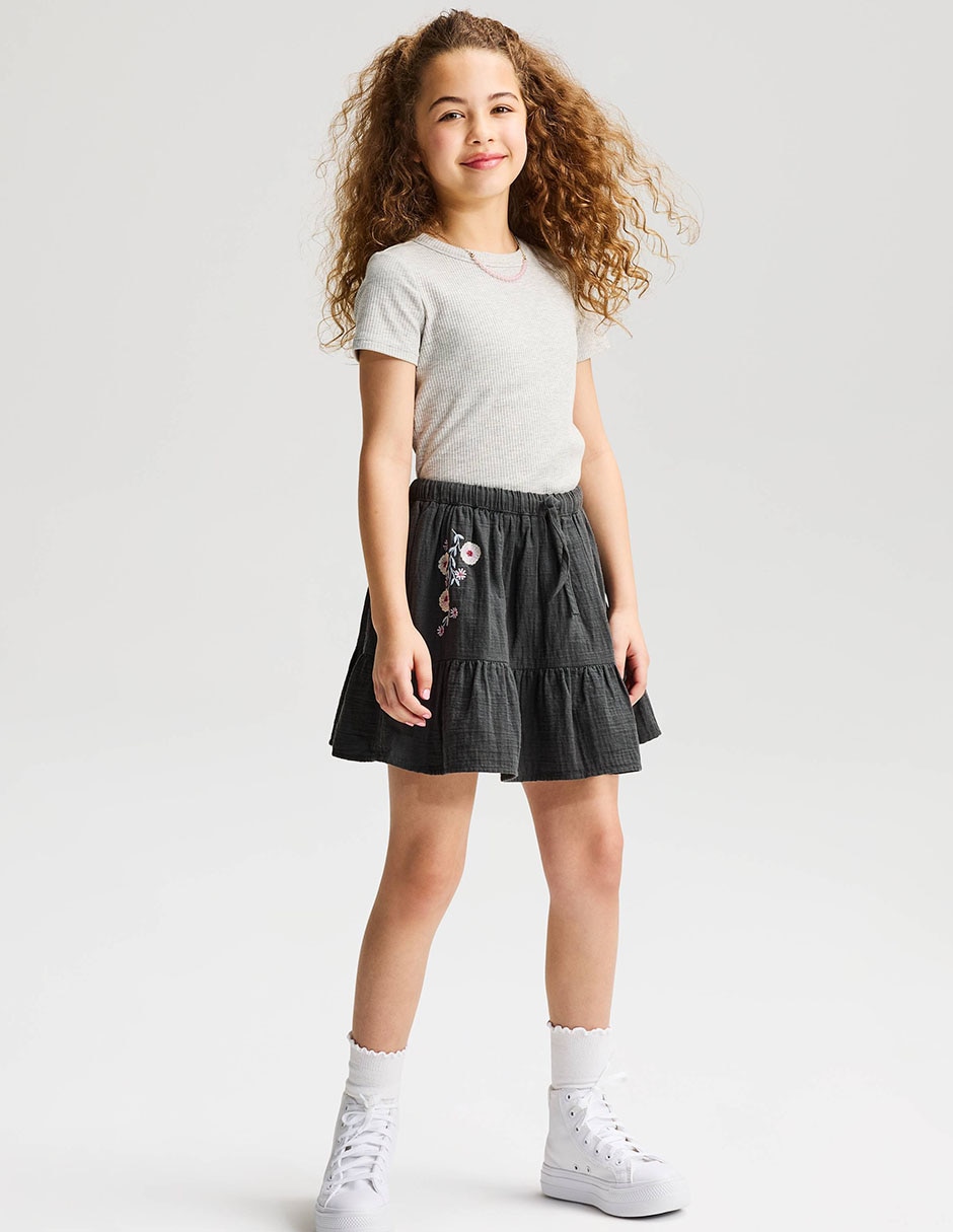 Falda para niña